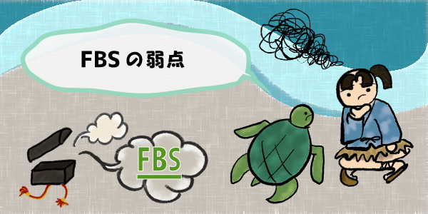 FBSの弱点のセクション画像